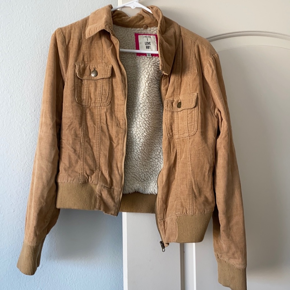 Corduroy Bomber Jacket